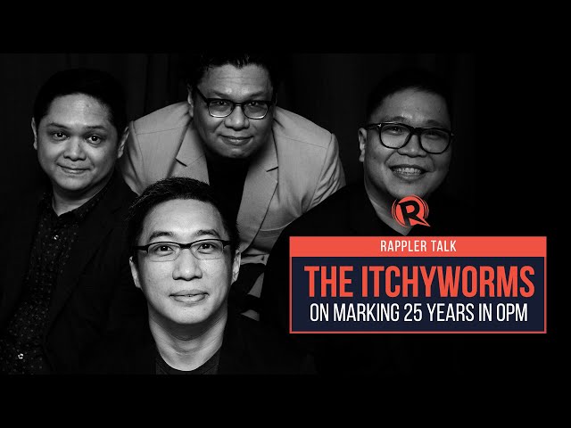 Rappler Talk Entertainment: The Itchyworms on marking 25 years in OPM