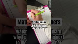 This system helped me know where every student was at in their understanding math #mathteacher