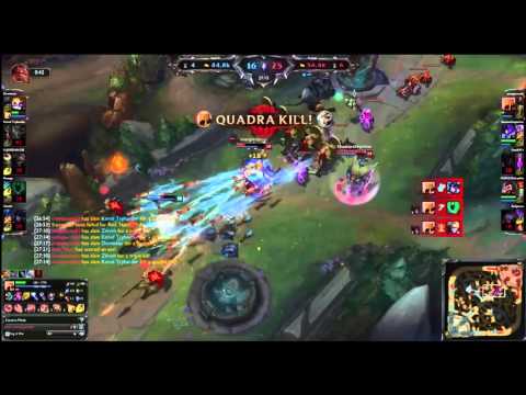 LOL1v5 Azir Pentakill from unexpected