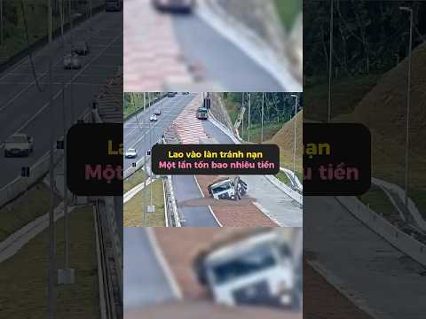 Chạy vào làn tránh hiểm trên cao tốc một lần thì tốn bao nhiêu tiền? #milanhlung #shorts