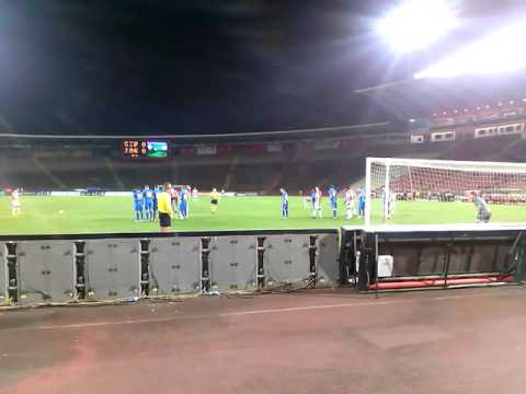 Evrogol Luisa Ibanjeze iz slobodnjaka | Crvena zvezda - Jagodina 3:1