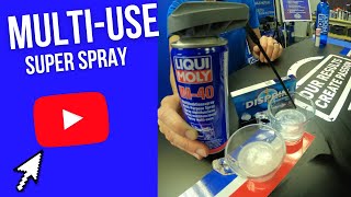 Multi Use Spray to protect and prevents rust from Liqui Moly - LM 40 - Episode 8