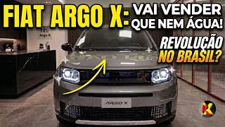 🚨 FIAT ACERTA COM NOVO ARGO X: O PRÓXIMO LÍDER DE VENDAS NO BRASIL?!