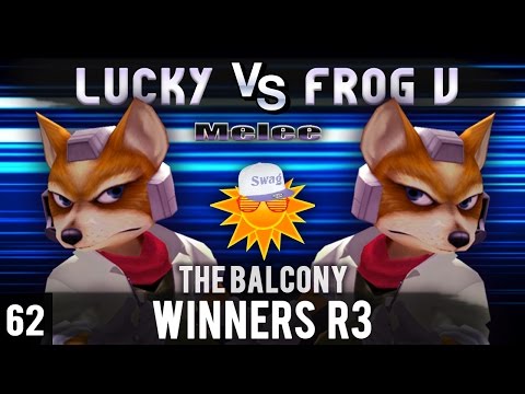 Melee @ the Balcony 62 - Winners R3 ft. Selfless|Lucky (Fox) VS Frog Venom (Fox)