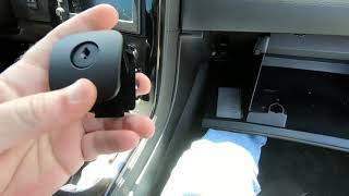 C6 Corvette Glove box latch replacement