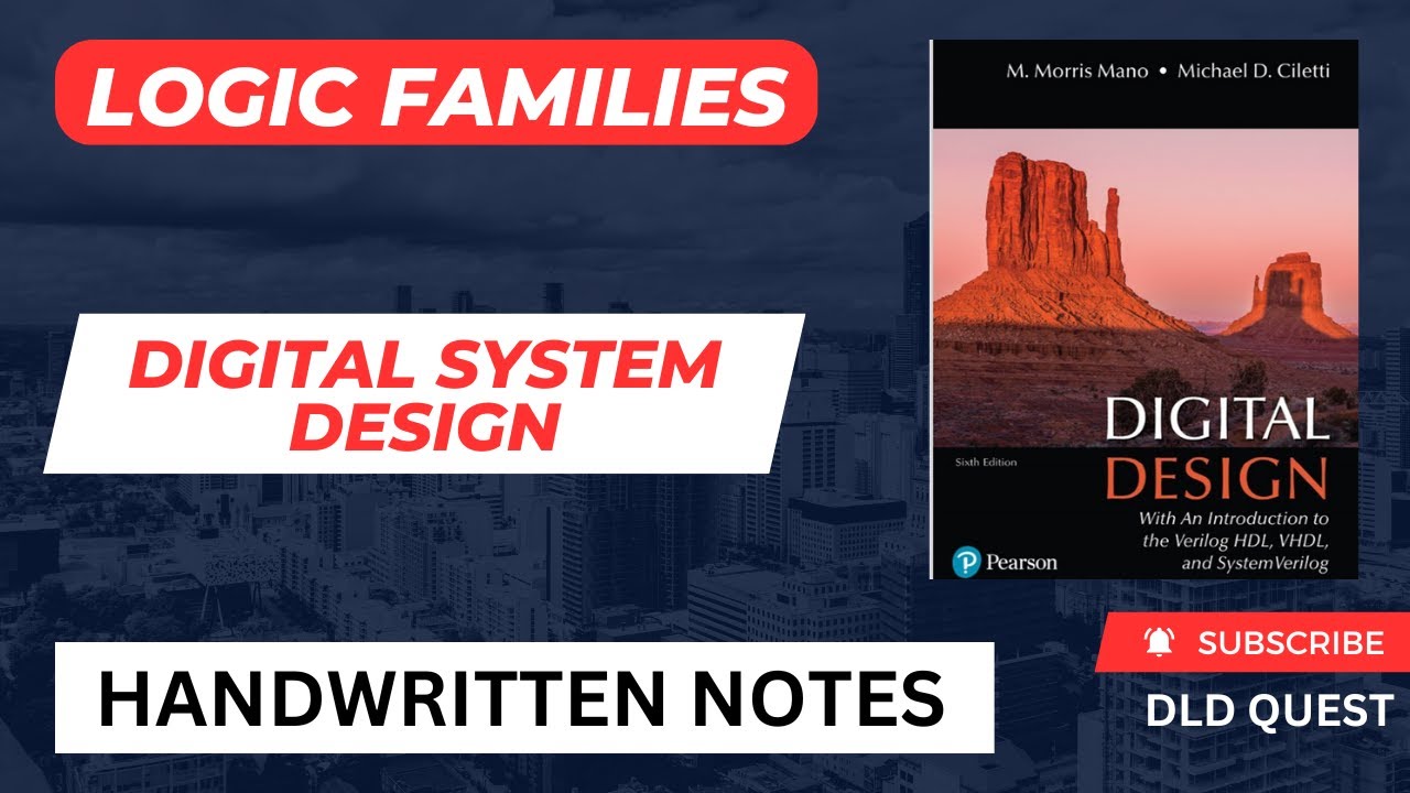 LOGIC FAMILIES | HANDWRITTEN NOTES | DIGITAL SYSTEM DESIGN #dld #digitaldesign #dsd