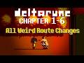 Deltarune All Weird Route Scenes Chapter 1 5