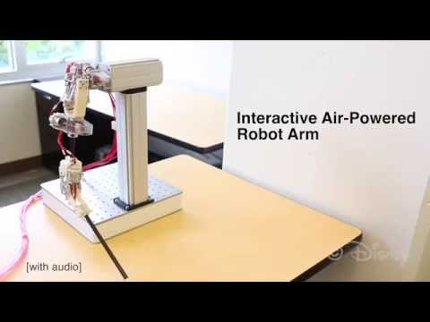 Interactive Air-powered Robot Arm By Disney