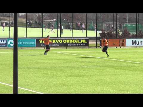 7 maart 2015 VV De Meern B1 - DOVO B1 com 1-2 Doelpunt Jesse (1-0)