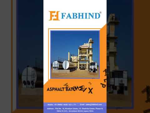 Asphalt Batch Mix Plant Manufacturer