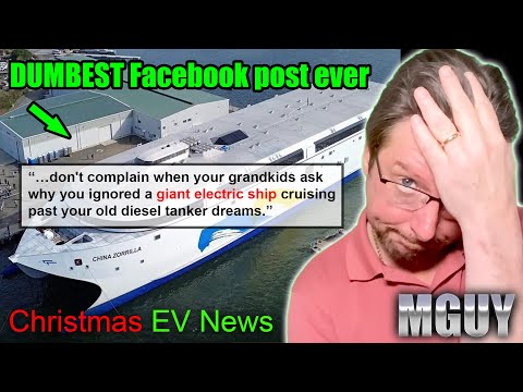 The DUMBEST ferry EVER | MGUY EV News 28 December 2025
