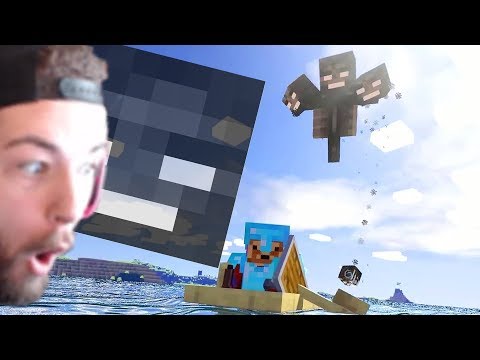 I summoned the WITHER in MINECRAFT..