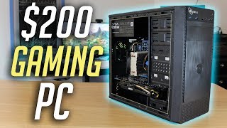 $200 Budget Gaming PC Build! (2019)