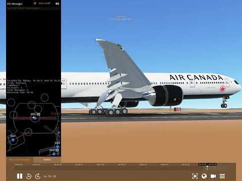 Air Canada 777 butter pls rate good first time trying to butter in infinite flight