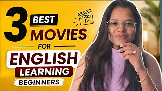 3 Best Movies to Learn English for Beginners | Improve English Easily