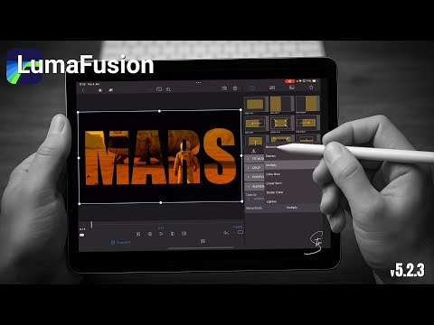 How to Put Video Inside Text using LumaFusion v5.2 - (Quick & Easy Tutorial)