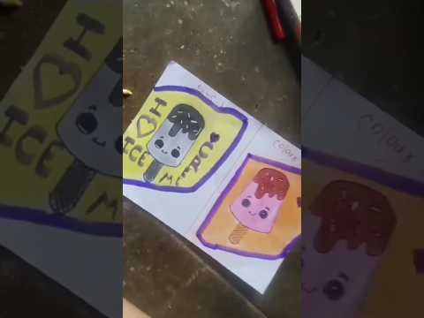 which colour is best (pencil 🆚 pencil colour) #viralshort #artist #icecream #drawing #myartistlife