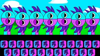 New Sprunki OC: SemiHemi Phase 1 VS Phase 2 in Incredibox Sprunki Mix!