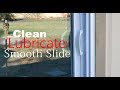 How To Lubricate Clean Sliding Patio Door Easy Simple