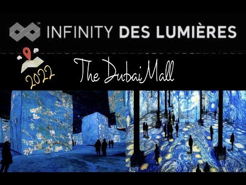 Infinity des Lumières Dubai | Dubai Travel Vlogs | Dubai Mall, UAE