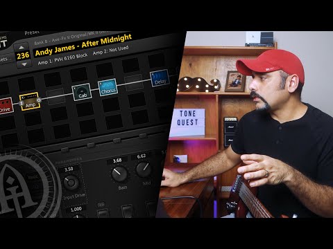 ToneQuest | S02E08 | Andy James - After Midnight Preset breakdown | FREE Axe FX Preset