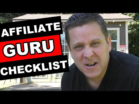 Affiliate "Fake Guru" Checklist - How To Find A Legit Way To Make Money Online