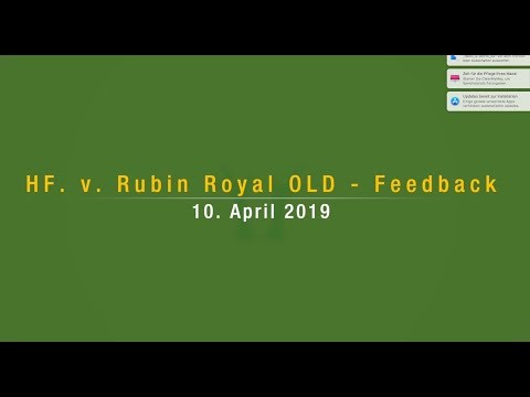 HF v. Rubin Royal - Feedback / geb. 10. April 2019