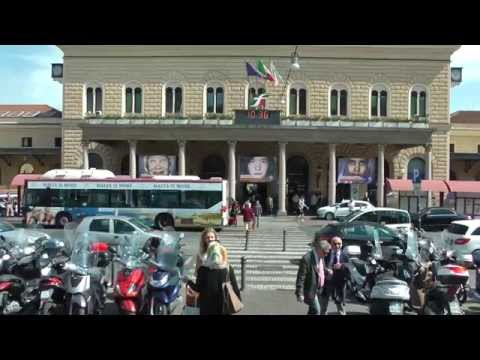 Bologna Centrale and the Arcaded Porticoes in Italy