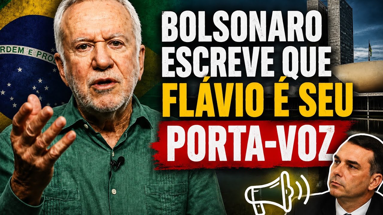 O manuscrito revela preocupação em reiterar a pré-candidatura - Alexandre Garcia