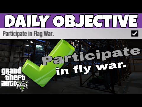 Participate in Fly War Daily Objective Guide |  GTA ONLINE DAILY OBJECTIVE GUIDE
