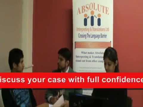 A Role Play of a Professional Interpreter, Interpreting Role Play