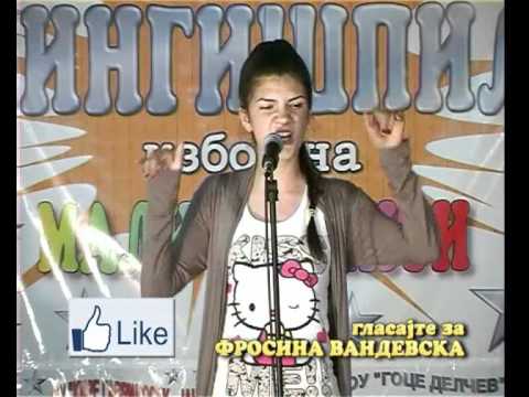 glasajte za FROSINA VANDEVSKA