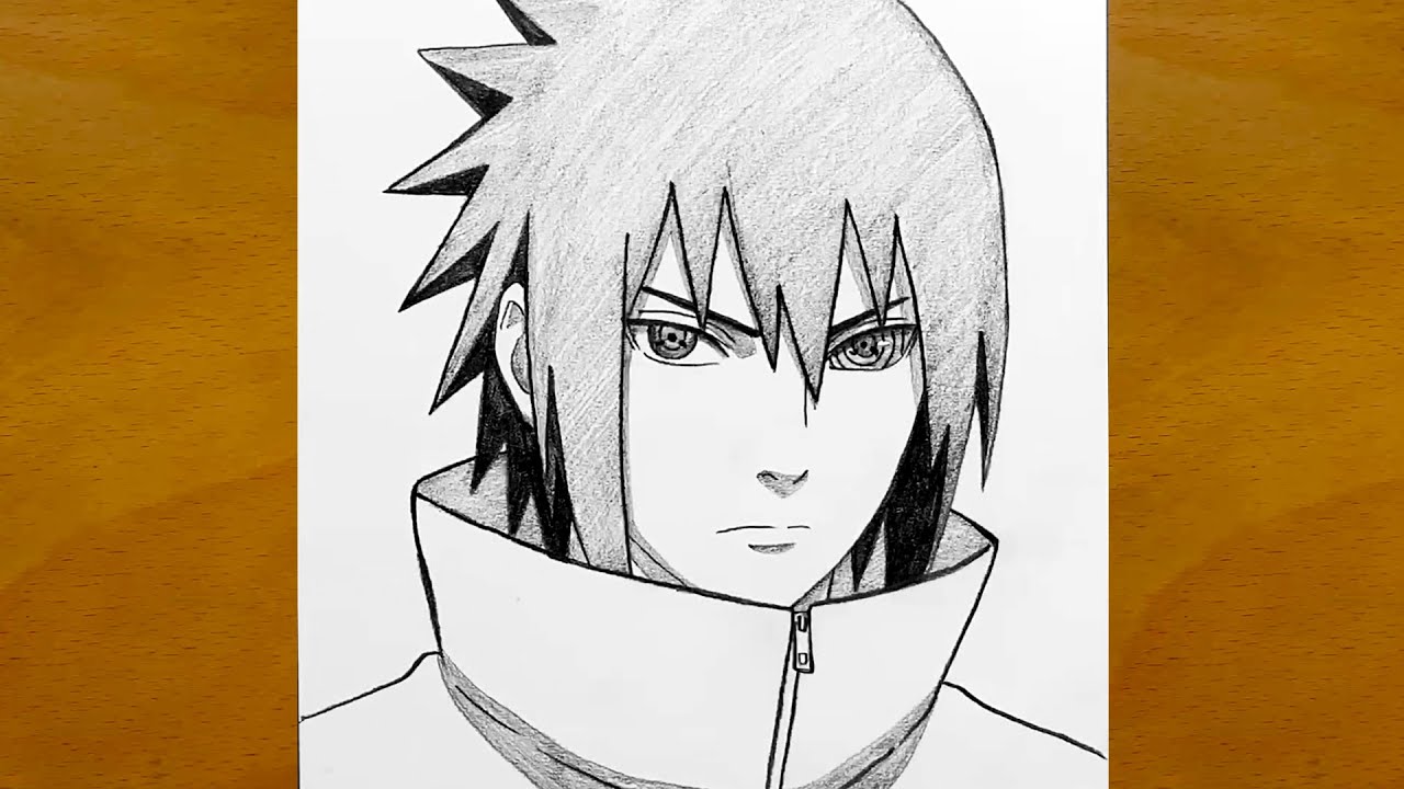 Draw Sasuke Uchiha Like a Pro | Naruto Anime Sketch Tutorial