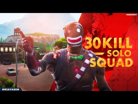 30 KILL SOLO SQUAD (INSANE PLAYS)  - Fortnite Battle Royale