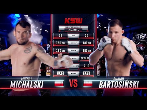 Adrian Bartosinski vs Michal Michalski full fight
