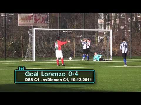 DSS C1 - svDiemen C1 goal4 Lorenzo 0-4 videowall