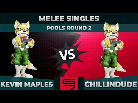 Kevin Maples vs Chillindude - Melee Singles: Pools R2 Winners Quarterfinal - Genesis 7 | Fox vs Fox