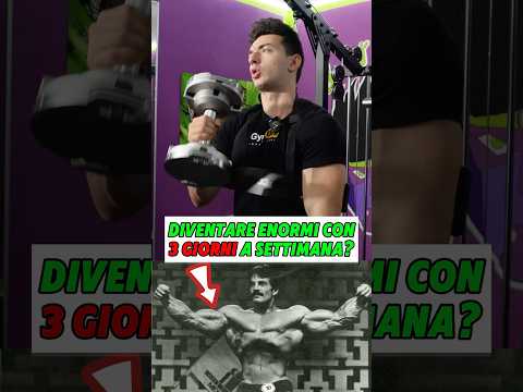 3-day split a week? #bodybuilding #gym