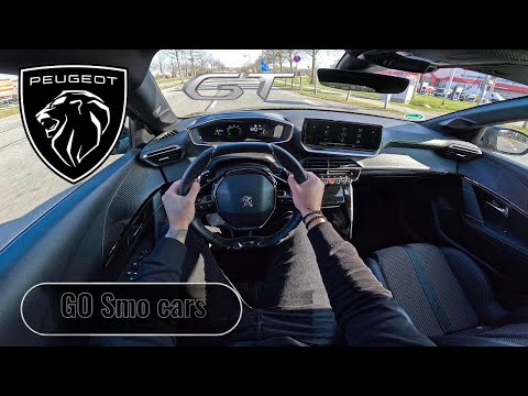 Peugeot 208 GT // 1.2 130 HP // 4K POV Test Drive // GO Smo cars