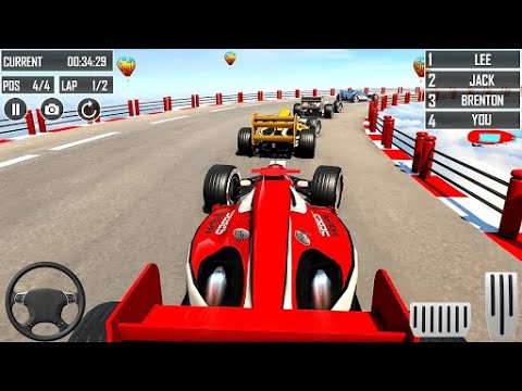 Formula Car games [ car stunts game ] 2021 fantastic and impossible tracks #Carstunts #2022cargames