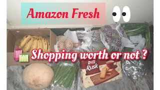 Amazon Fresh - Vegetables and Fruits Review - Online Instant delivery