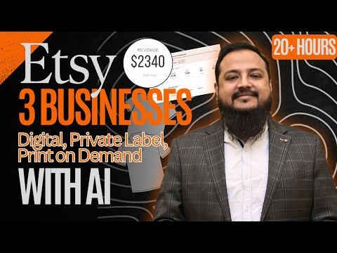 Complete Etsy Course: Dropshipping, Digital Products & Print on Demand