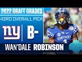 Giants take SHIFTY WR Wan'Dale Robinson With No. 43 Pick I 2022 NFL Draft Grades