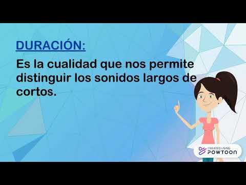 El sonido y cualidades