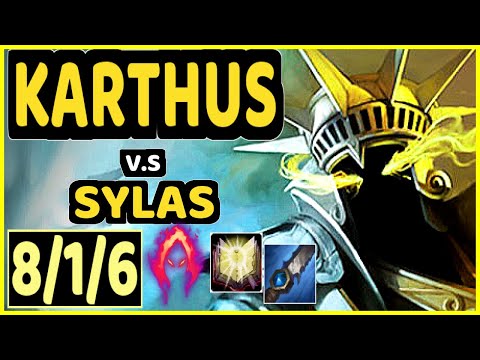 KIREI (KARTHUS) vs SYLAS - 8/1/6 KDA JUNGLE CHALLENGER GAMEPLAY - EUW