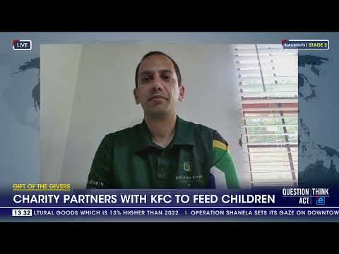 Gift of the Givers Charity partners with KFC to feed children
