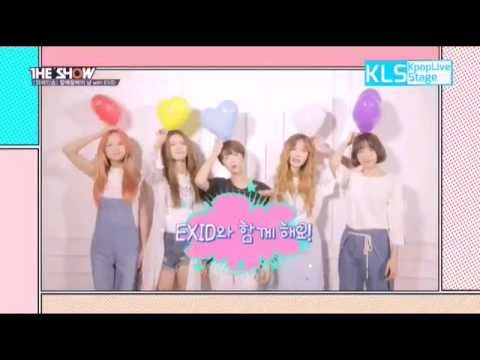 160628 EXID (이엑스아이디) - 캠페인송 @ 더쇼 The Show
