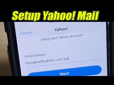 How to Setup Yahoo! Mail to iPhone Mail on iOS 13