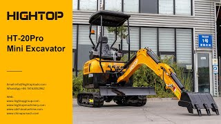 Hightop HT20pro mini excavator for sale - Image 4 | Machineryline New Hightop HT20pro mini excavator | Image 4 - Machineryline
