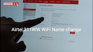 Airtel AMF 311WW WiFi Name change & password change | How to reset device | PART 1